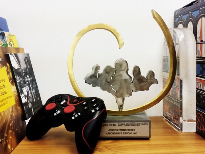 Affordance Studio receives an award at the Gala Alpha 2015